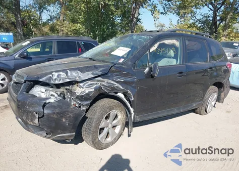 2015 Subaru Forester 2.5I Premium from USA, damaged, VIN JF2SJAFC6FH819250